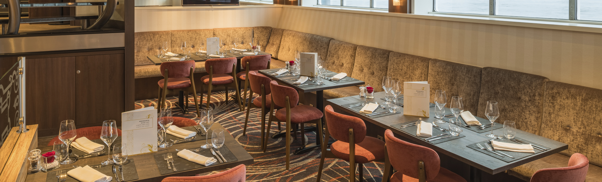 Restaurant Jungfrau mit Oberlichtfenstern