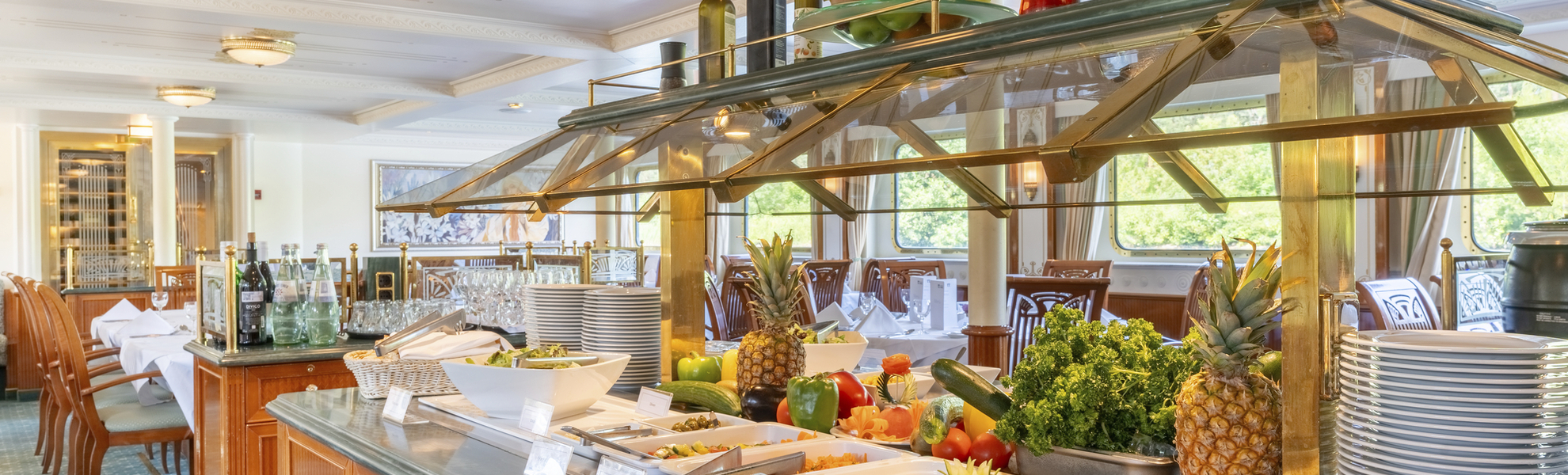 Buffet im Restaurant