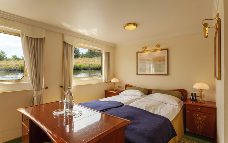 2-Bettkabine Deluxe Hauptdeck (ca. 13 m²) - © 