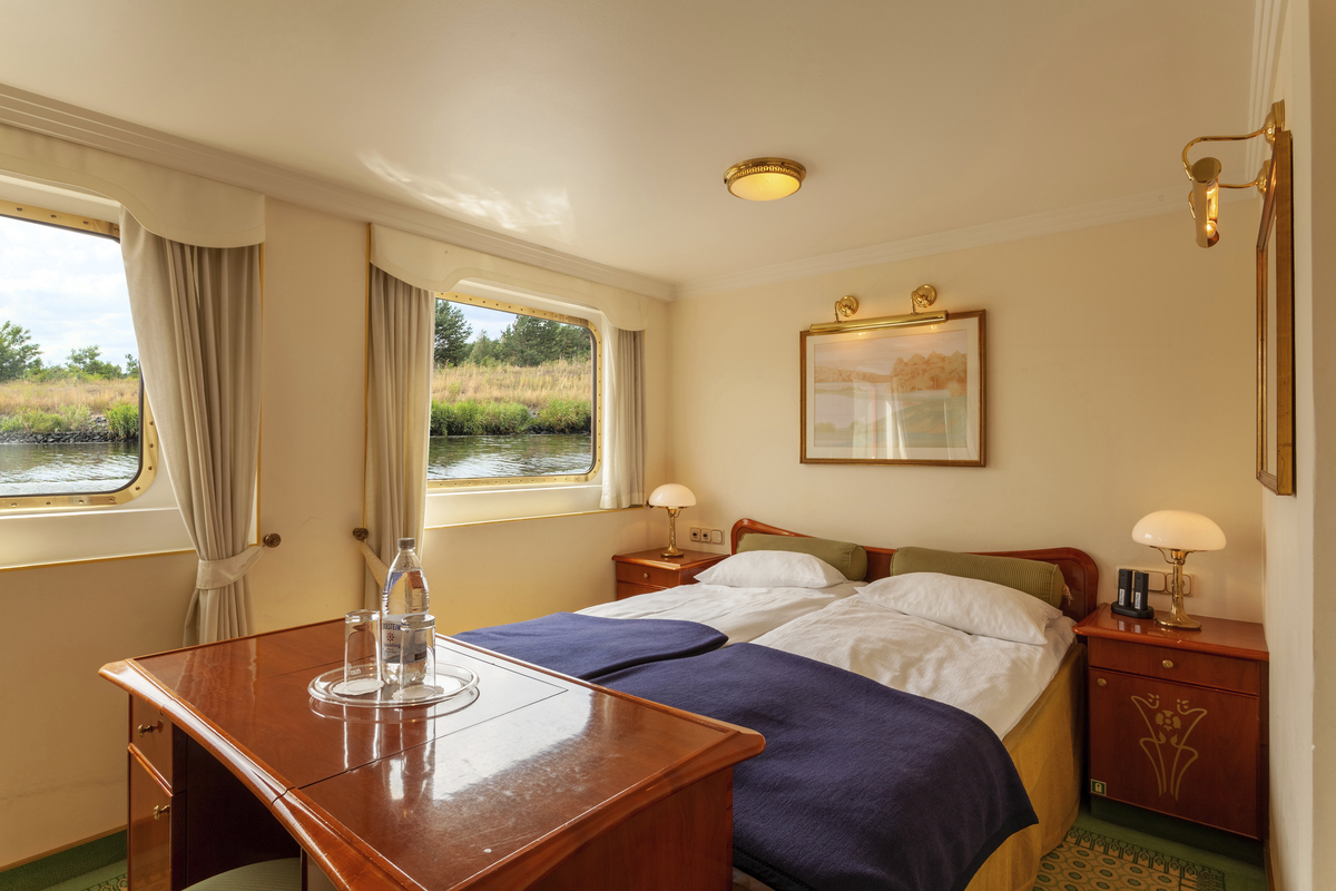 2-Bettkabine Deluxe Hauptdeck (ca. 13 m²) - © 