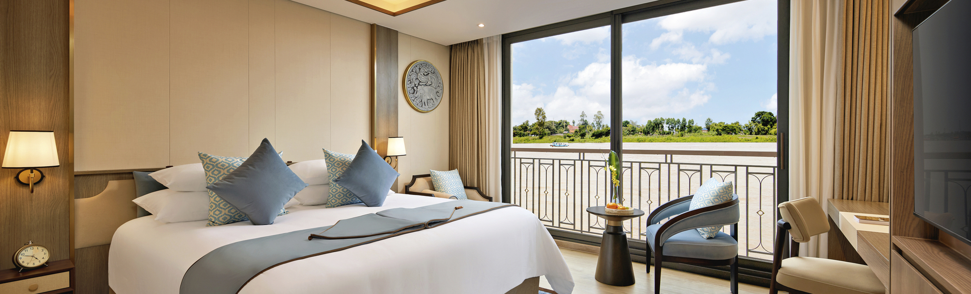 Suite Hauptdeck (ca. 28 m2), franz. Balkon