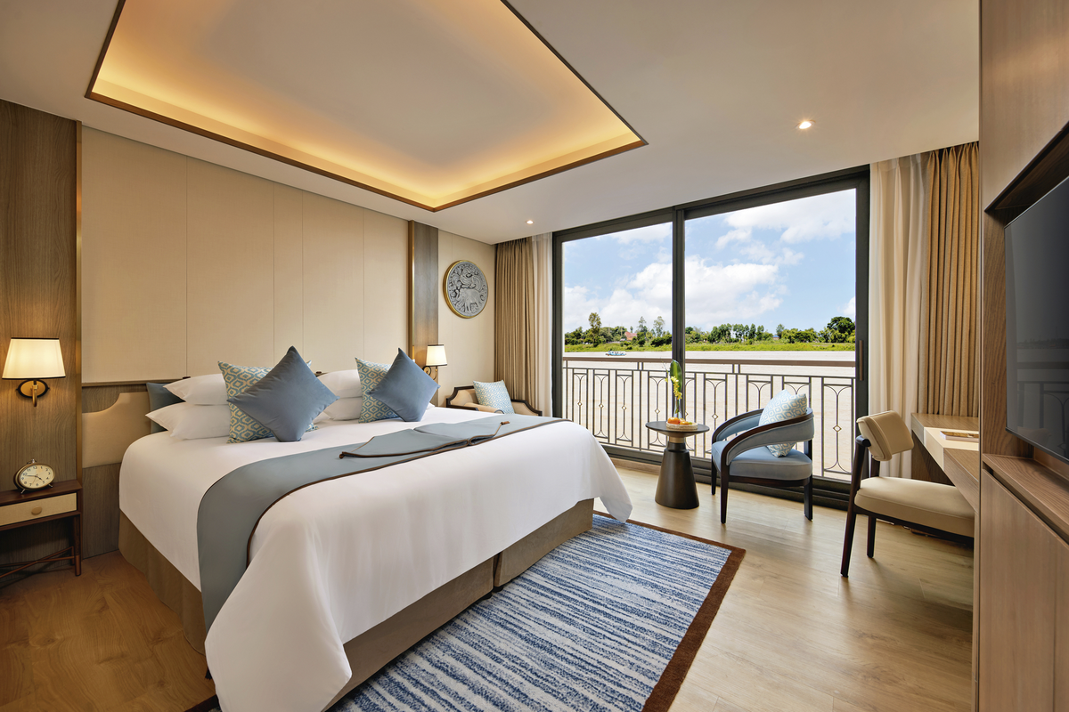 Suite Hauptdeck, franz. Balkon (ca. 28 m²)