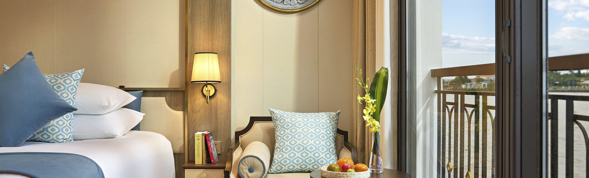 Suite Hauptdeck, franz. Balkon (ca. 28 m²)