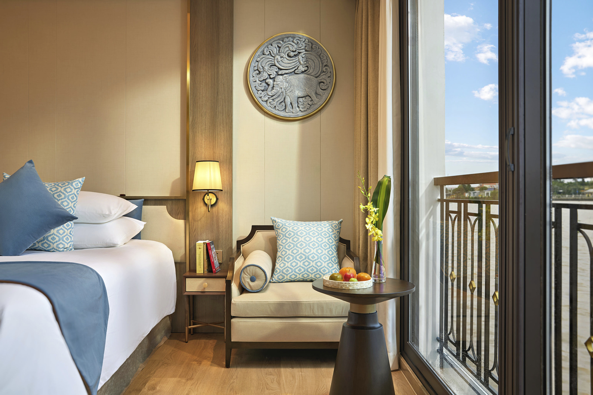 Suite Hauptdeck (ca. 28 m2), franz. Balkon