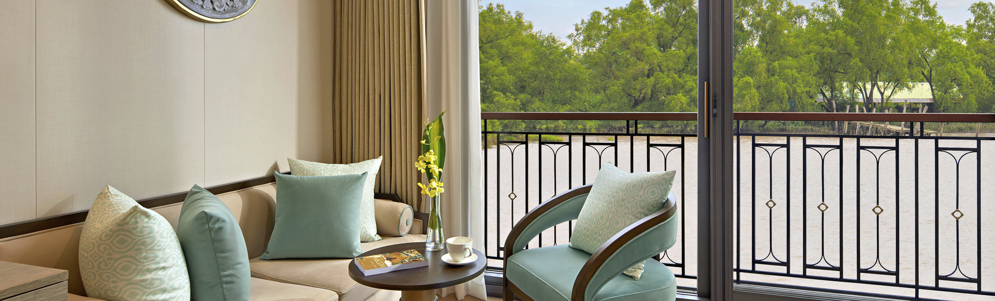 Suite Oberdeck (ca. 28 m2), franz. Balkon