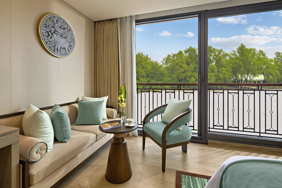 Suite Oberdeck (ca. 28 m2), franz. Balkon