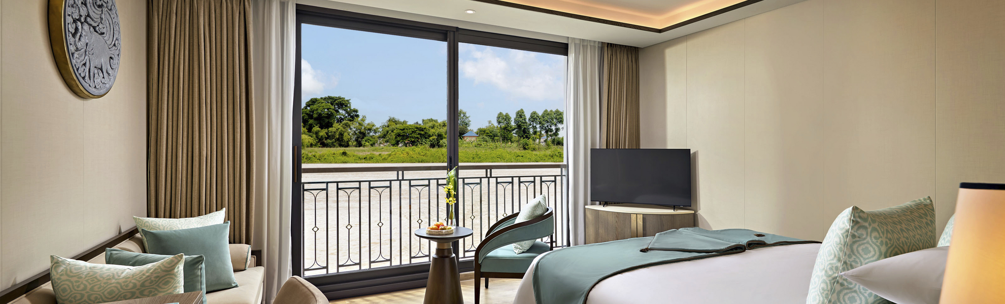 Suite Oberdeck, franz. Balkon (ca. 28 m²)