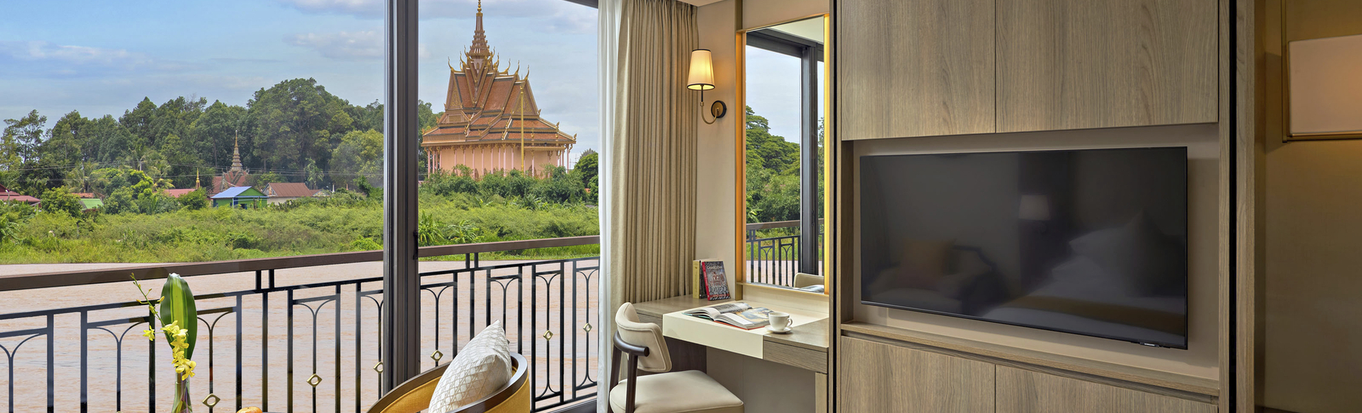 1-Bett Suite Hauptdeck (ca. 23 m2), franz. Balkon