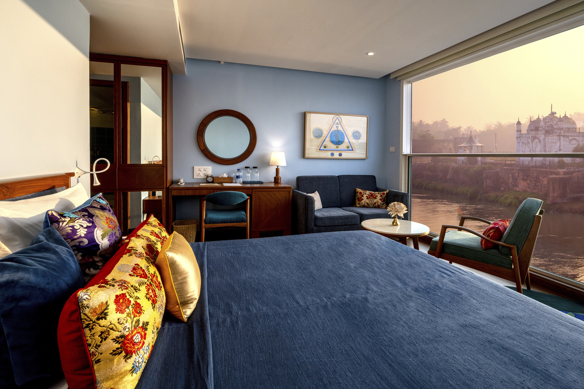 2-Bett Oberdeck vorn, Infinity-Balkon, ca. 25 m²