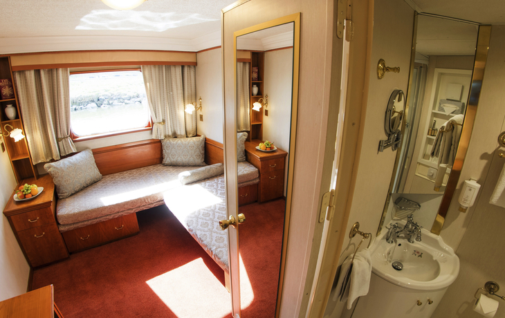 2-Bettkabine Hauptdeck hinten/vorn (ca. 11 m²) - © 