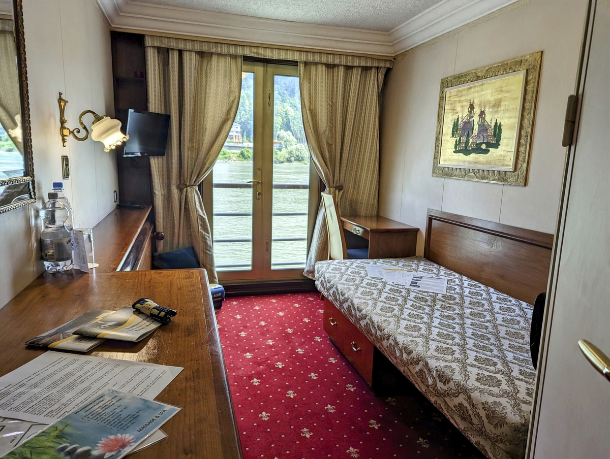 1-Bettkabine Oberdeck, franz. Balkon - SE-Tours