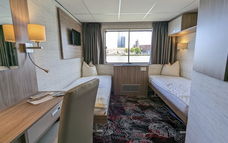 2-Bettkabine Oberdeck hinten