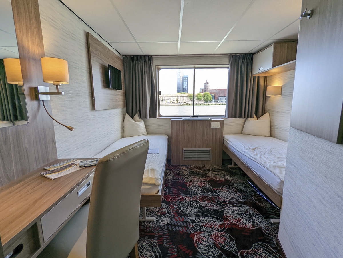 2-Bettkabine Oberdeck hinten