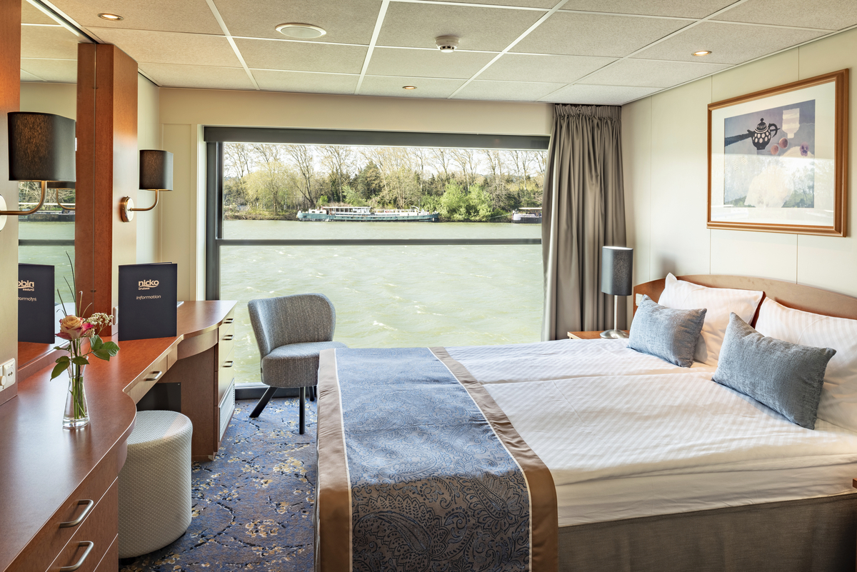 2-Bett Deluxe Oberdeck hinten, Infinity-Balkon - © 