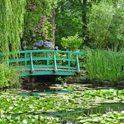Botanischer Garten des Malers Monet in Giverny, Frankreich