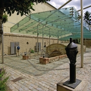 Judenhof mit Museum SchPIRA und Mikwe