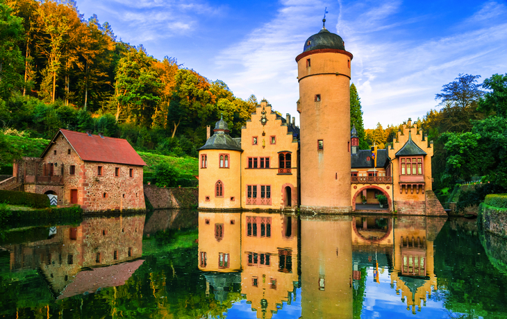 Schloss Mespelbrunn in Deutschland