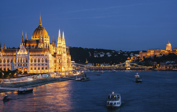 Parlamentsgebäude, Budapest