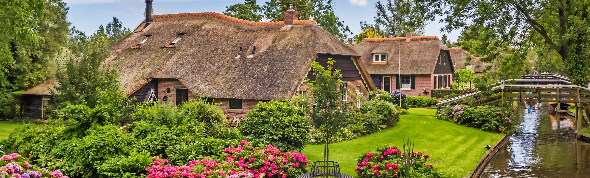 Giethoorn in der nordöstlichen niederländischen Provinz Overijssel - © venemama - Fotolia