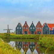 Volendam in der Nähe von Amsterdam, Niederlande
