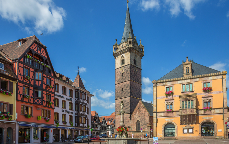Marktplatz in Obernai