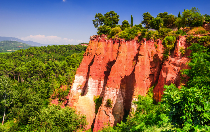 Le Sentier des Ocres bei Roussillon