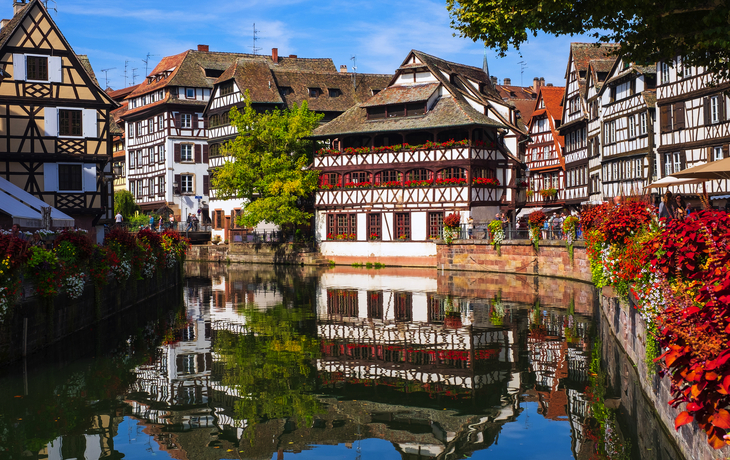 Petit France in Strassburg/Frankreich