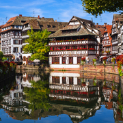 Petit France in Strassburg/Frankreich