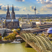 Panorama mit Dom, Köln