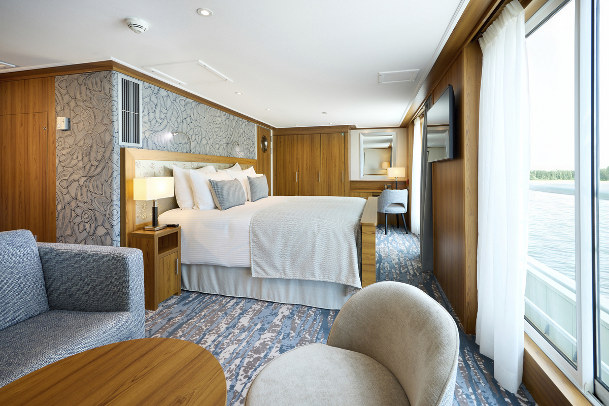 Master Suite Oberdeck (ca. 32 m²) - © Scylla AG