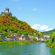 herbstliches Cochem an der Mosel
