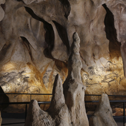 Grotte Chauvet mit Ardéche Schlucht
