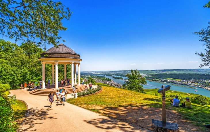 Vue depuis le monument du Niederwald à Rüdesheim - © pure-life-pictures - stock.adobe.com