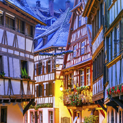Maisons à colombages à Strasbourg 