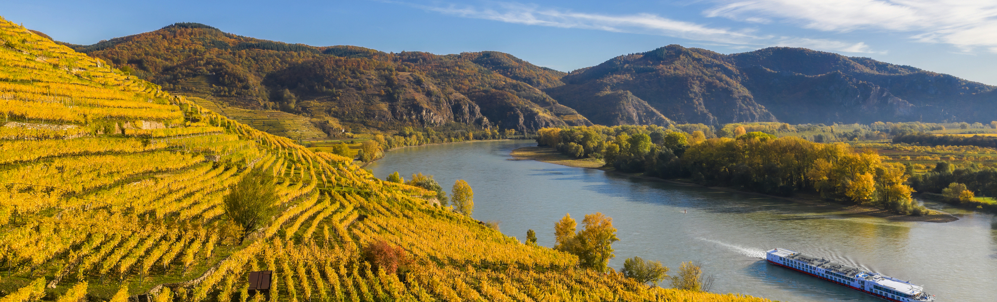 Panorama automnal de la vallée de la Wachau (patrimoine mondial de l'Unesco) - © Tomas Marek - stock.adobe.com