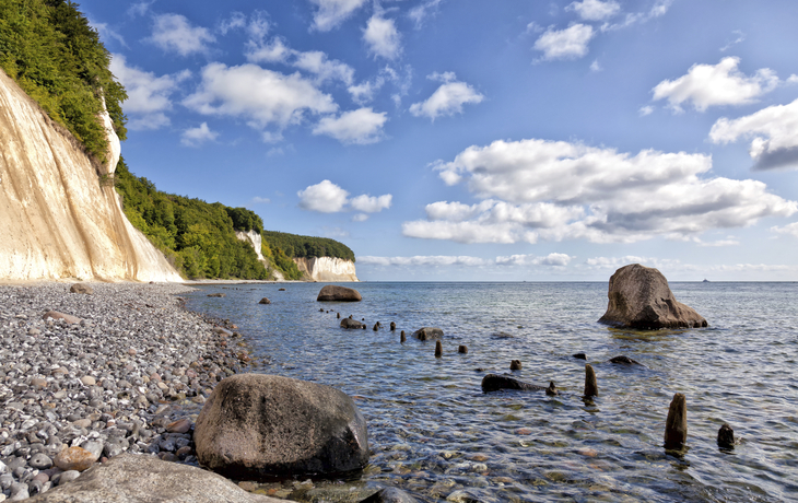 Falaises de craie sur l'île de Rügen - © Steffen Eichner - Fotolia