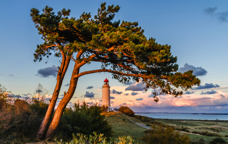 Le phare Dornbusch sur l'île de Hiddensee  - © riebevonsehl - stock.adobe.com