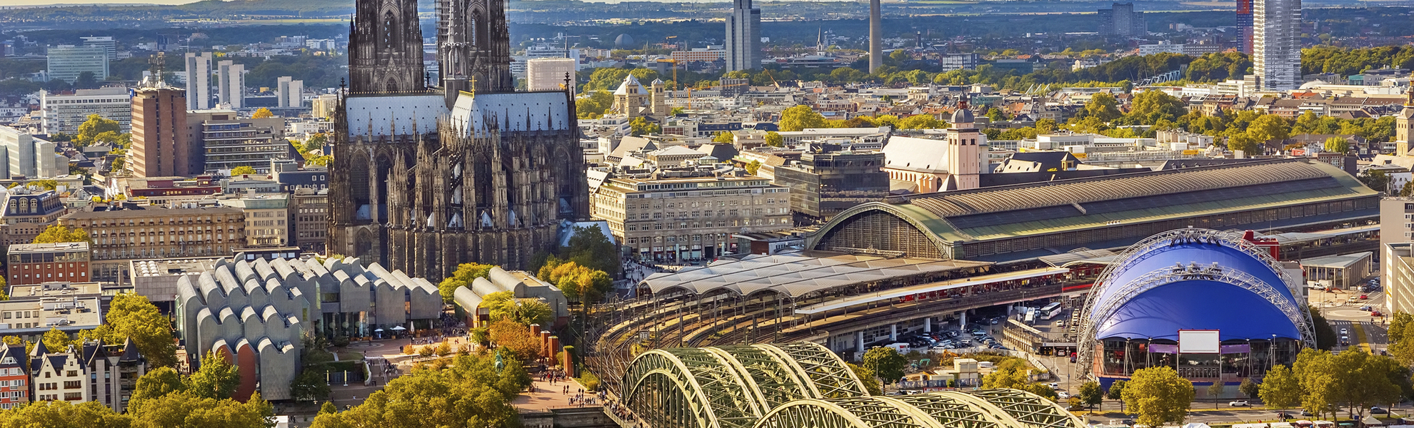 Panorama avec cathédrale, Cologne - © shutterstock_217726825