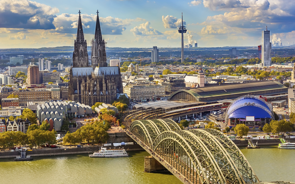 Panorama avec cathédrale, Cologne - © shutterstock_217726825