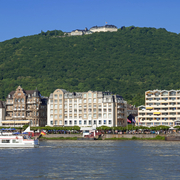 Königswinter am Rhein nahe dem Drachenfels