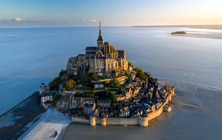 Mont Saint Michel – Luftaufnahme