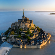 Mont Saint Michel – Luftaufnahme