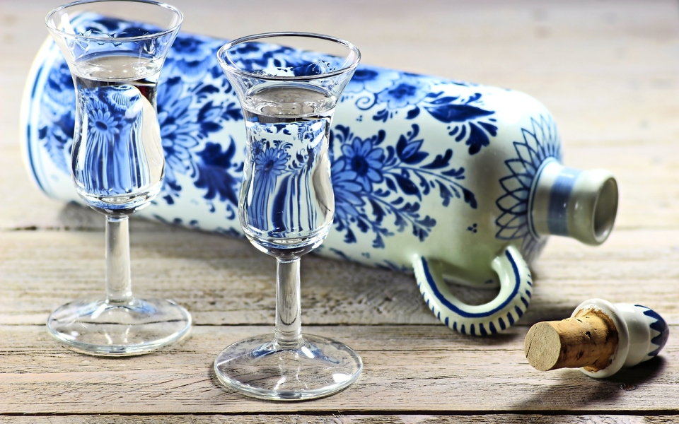 Bouteille en céramique 