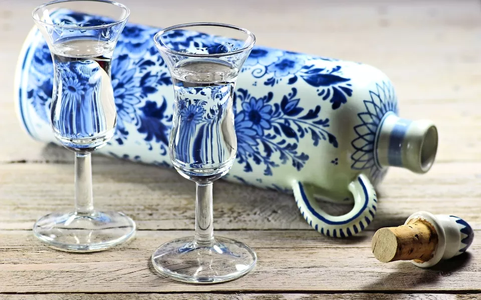 Bouteille en céramique 