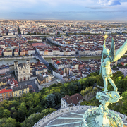 Vue panoramique de Lyon