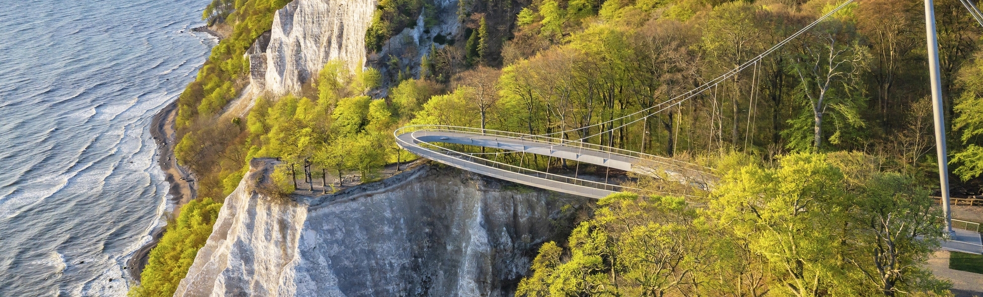 Skywalk au point du vue du Königstuhl sur l'île de Rügen - © TMV - Tim Allrich