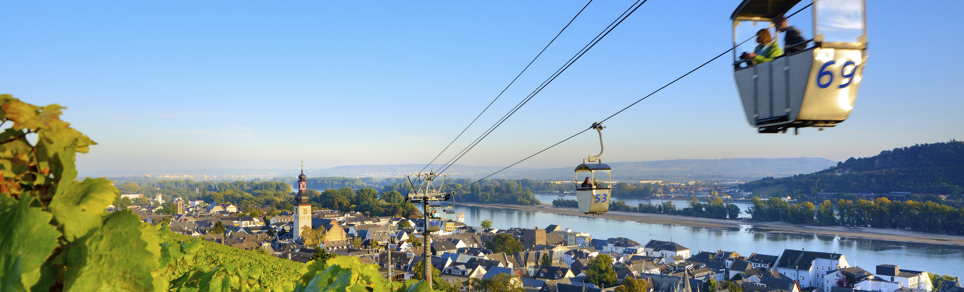 Gondoles à Rüdesheim - © FRANCESCO CAROVILLANO