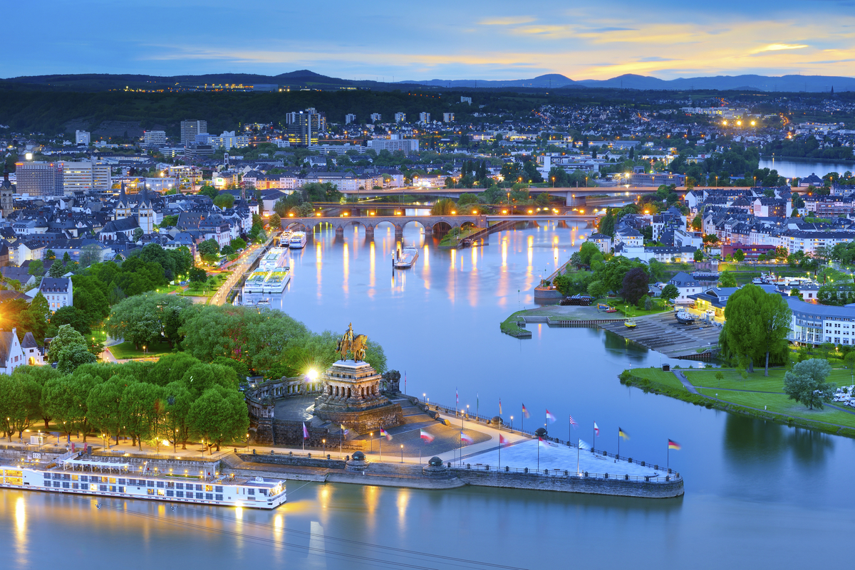 Deutsches Eck, Coblence - © FRANCESCO CAROVILLANO