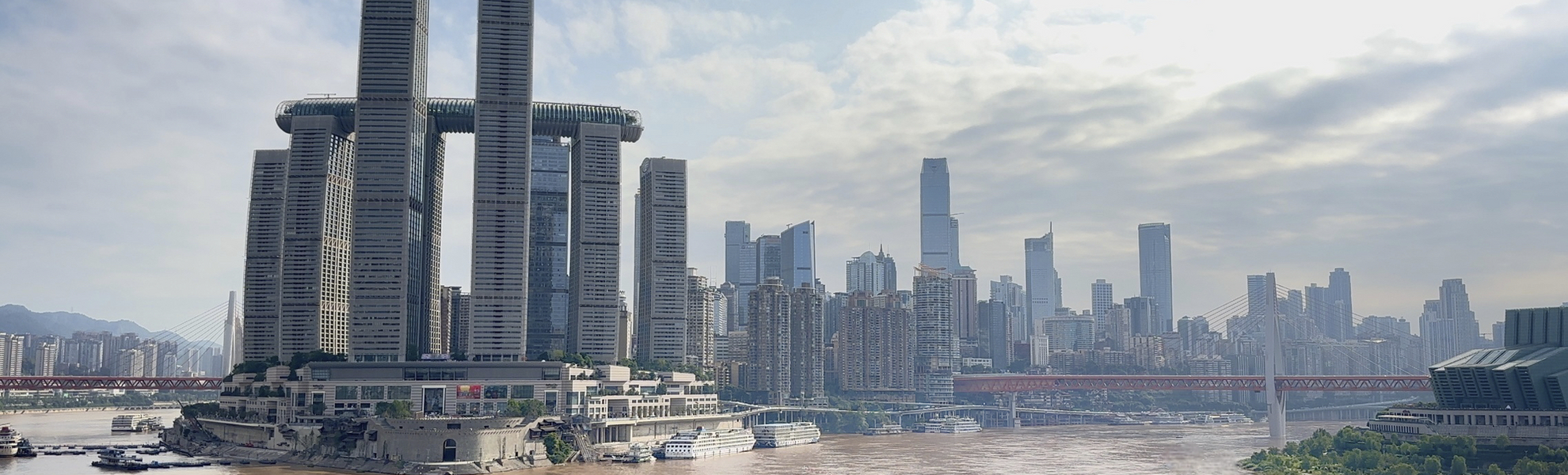 Flussschiff Victoria Isabella auf dem Yangtse