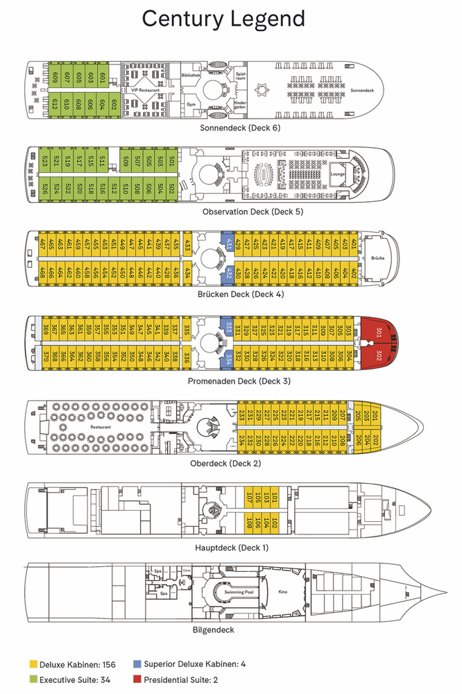Century Legend Deckplan